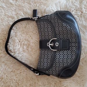 Black Coach Shoulder Bag